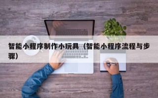 涟源智能小程序制作小玩具（智能小程序流程与步骤）